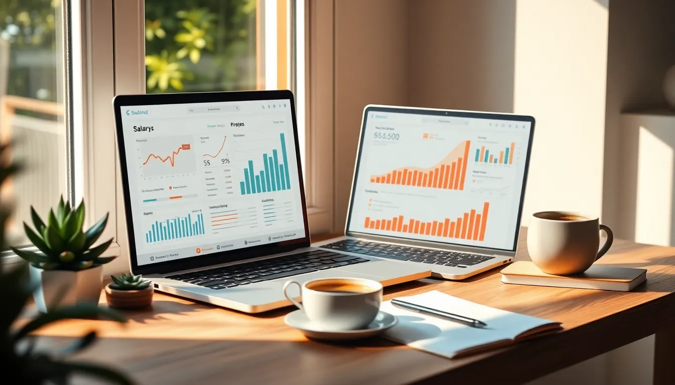 자격증 취득으로 연봉 상승 그래프