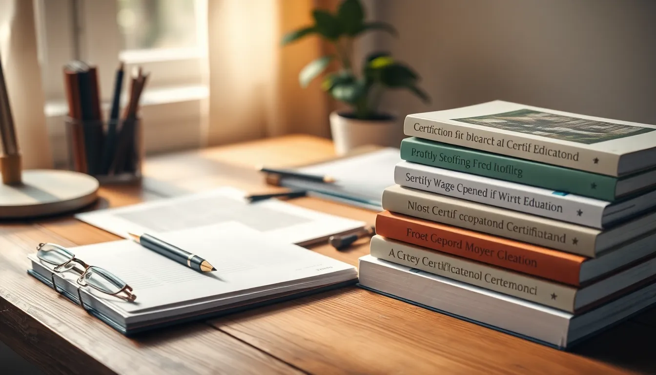 자격증 공부하는 모습