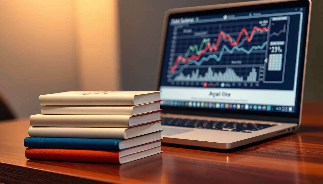 빅데이터 전문가가 데이터 시각화 자료를 분석하는 모습