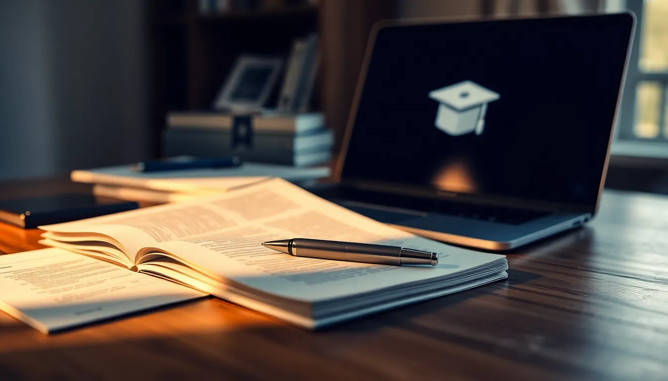 시험 준비 중인 학습자의 모습