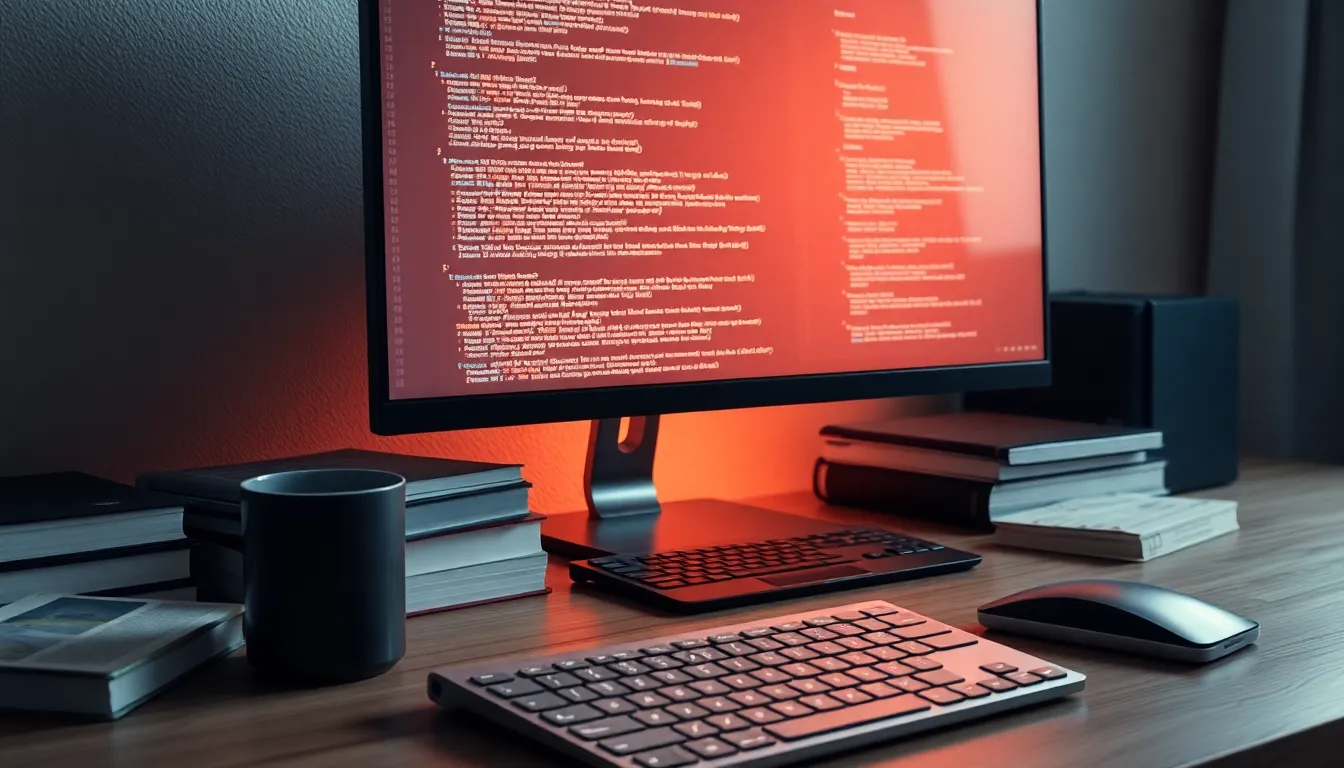 IT 자격증 공부하는 모습