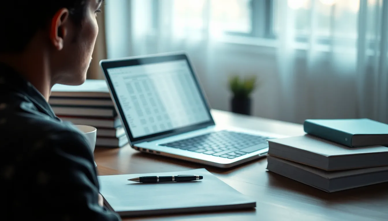 컴퓨터활용능력 시험 준비 모습