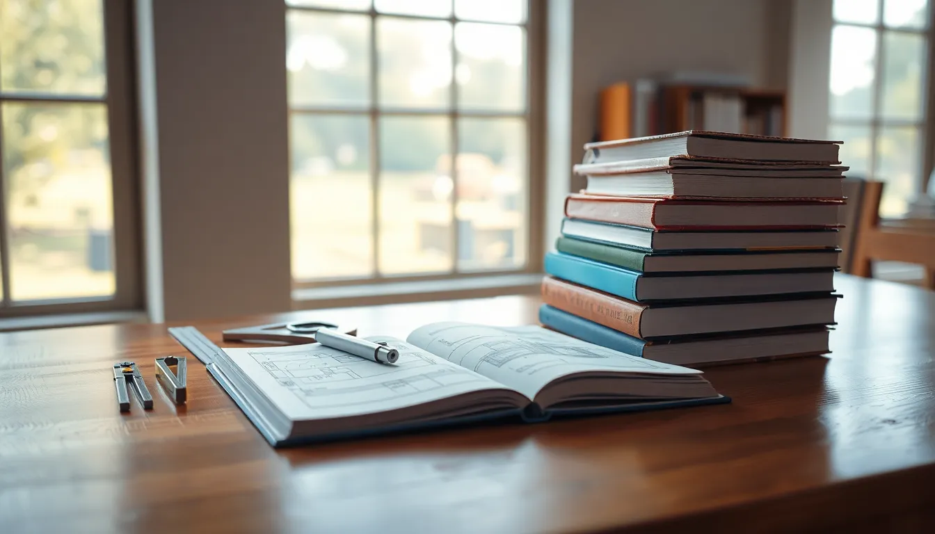 건축기사 시험 준비 모습